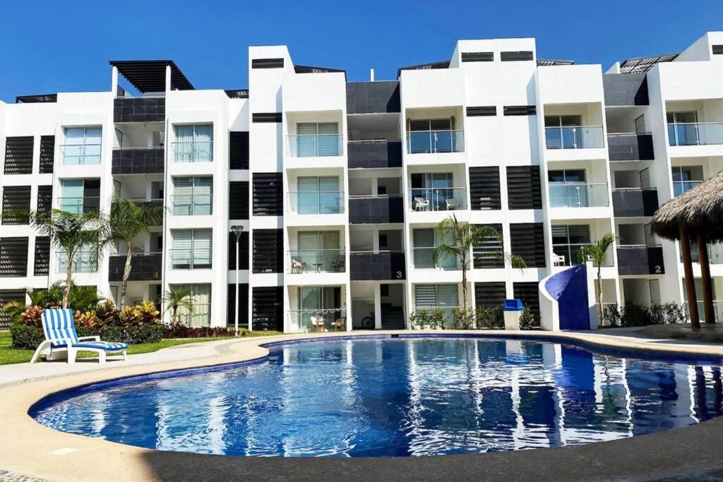 ¡Nuevo! Hermoso Departamento Con Alberca. Manzanillo Exteriér fotografie